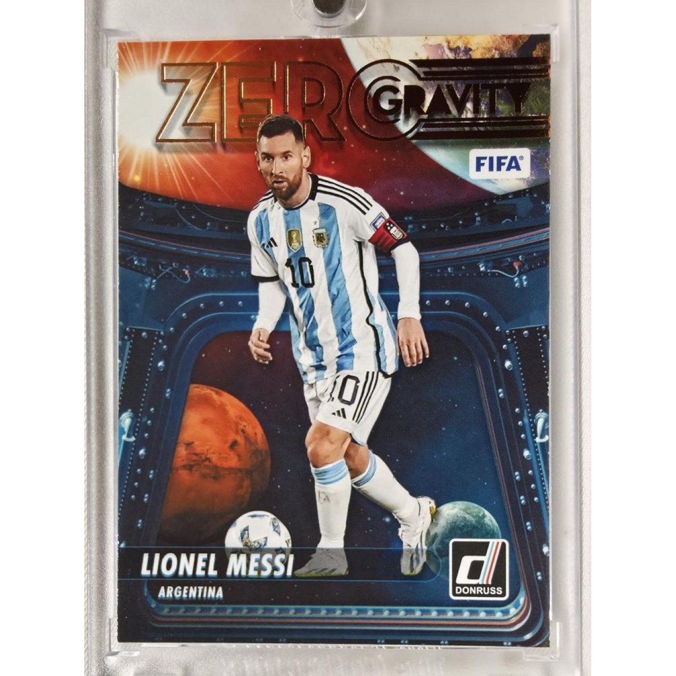 2023-24 DONRUSS 돈러스 리오넬 메시 CRUNCH TIME FIFA 축구 카드 JR  1개  크런치 타임 메시
