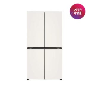 [롯데백화점] LG전자 [LG전자 직영] LG 디오스 AI 오브제컬렉션 냉장고 T876MEE012 LE1221612789