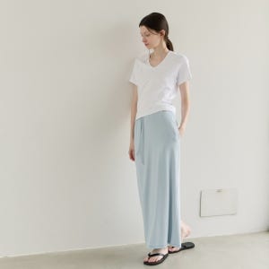 All-day Cotton V-neck T-shirt - Off White