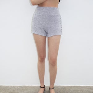 폴리수엠 Studded Dolphin Shorts [Gray]