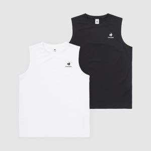 [르꼬끄 공식몰] [온라인단독] 유니 르프레쉬 2pack 슬리브리스 QR213JSL41