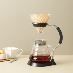 하리오 v60 암스탠드 유리 드리퍼 세트 VAS-8006-G