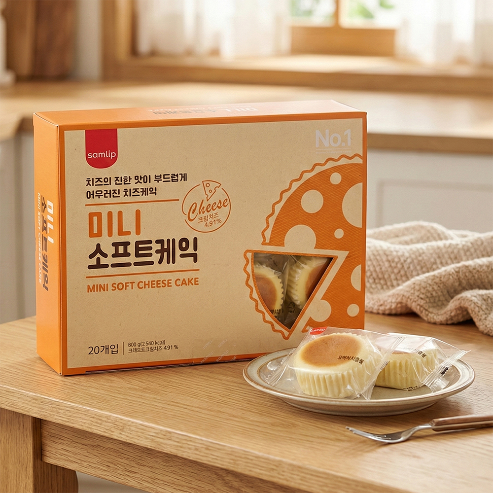 에스피씨삼립 삼립 미니 소프트 치즈케익