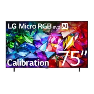5년무상AS 26년 LG 75MRGB96BKA 안심케어 캘리팩 LG Micro RGB evo AI 75인치 TV 75MRGB95BUA