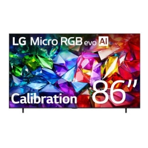 5년무상AS 26년 LG 86MRGB96BKA 안심케어 캘리팩 LG Micro RGB evo AI 86인치 TV 86MRGB95BUA