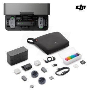 DJI 마이크 미니 Mic Mini 2 (2 TX + 1 RX + 충전 케이스),소형 무선 마이크