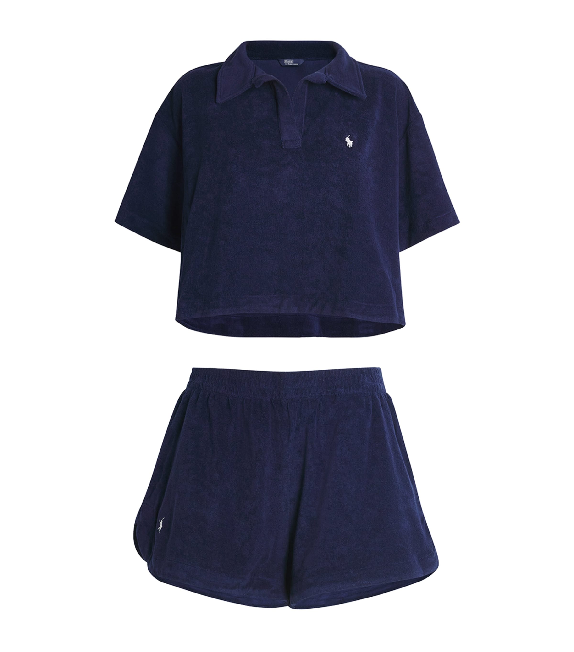 Polo Ralph Lauren Cotton Terry Shirt and Shorts Set