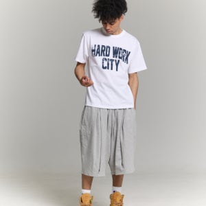 [필립페이커] 씨티 아치 로고 반팔티셔츠 화이트 CITY ARCH LOGO SHORT SLEEVE TEE WHITE
