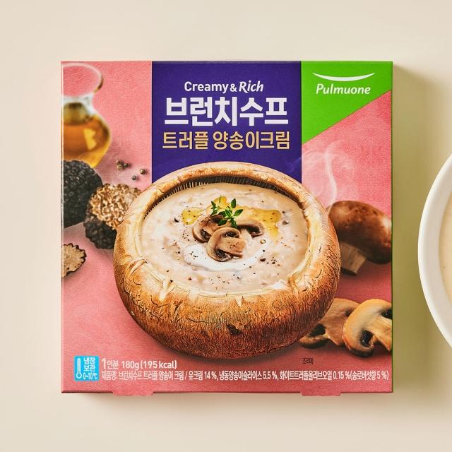 <b>풀무원</b> <b>풀무원</b> 브런치수프 트러플양송이크림 180g 부모님식사 <b>수험생</b> 환자식 혼밥