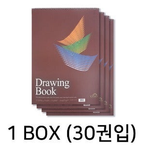 원진 GR 스케치북, 드로잉북 5절 200g 17매 1박스 (30권)