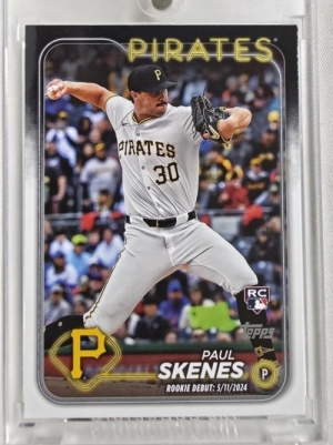 2024 TOPPS UPDATE 탑스 업데이트 폴 스킨스 루키 메이저리그 MLB 야구 카드 ♧
