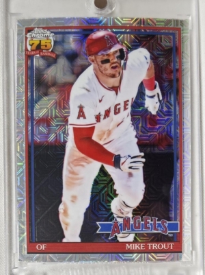 2026 TOPPS CHROME 탑스 크롬 마이크 트라웃 실버팩 메이저리그 MLB 야구 카드 ♧