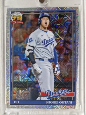 2026 TOPPS CHROME 탑스 크롬 오타니 쇼헤이 실버팩 LA 다저스 메이저리그 MLB 야구 카드 ♧