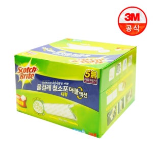 대형 대용량 물걸레 더블액션 청소포 60매 1BOX(4개)