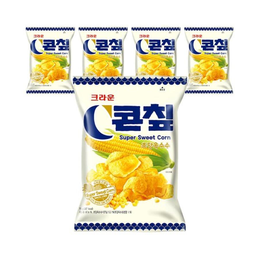 크라운 C콘칩 초당옥수수
