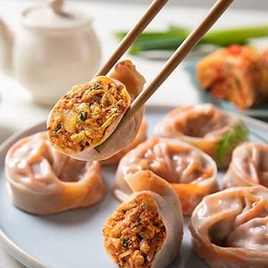 [3+1]간편한 한끼 속이 꽉찬 생야채 김치왕만두[1.4kg/봉]