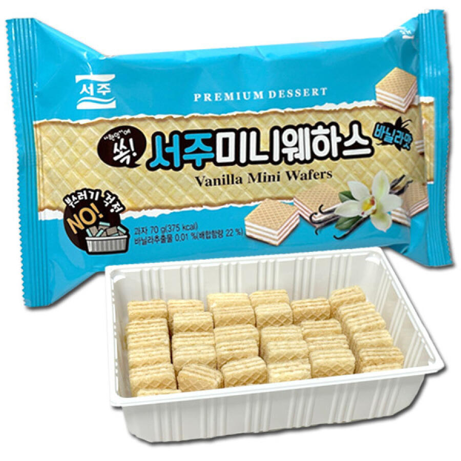 서주제과 서주 미니 웨하스 바닐라맛 웨이퍼