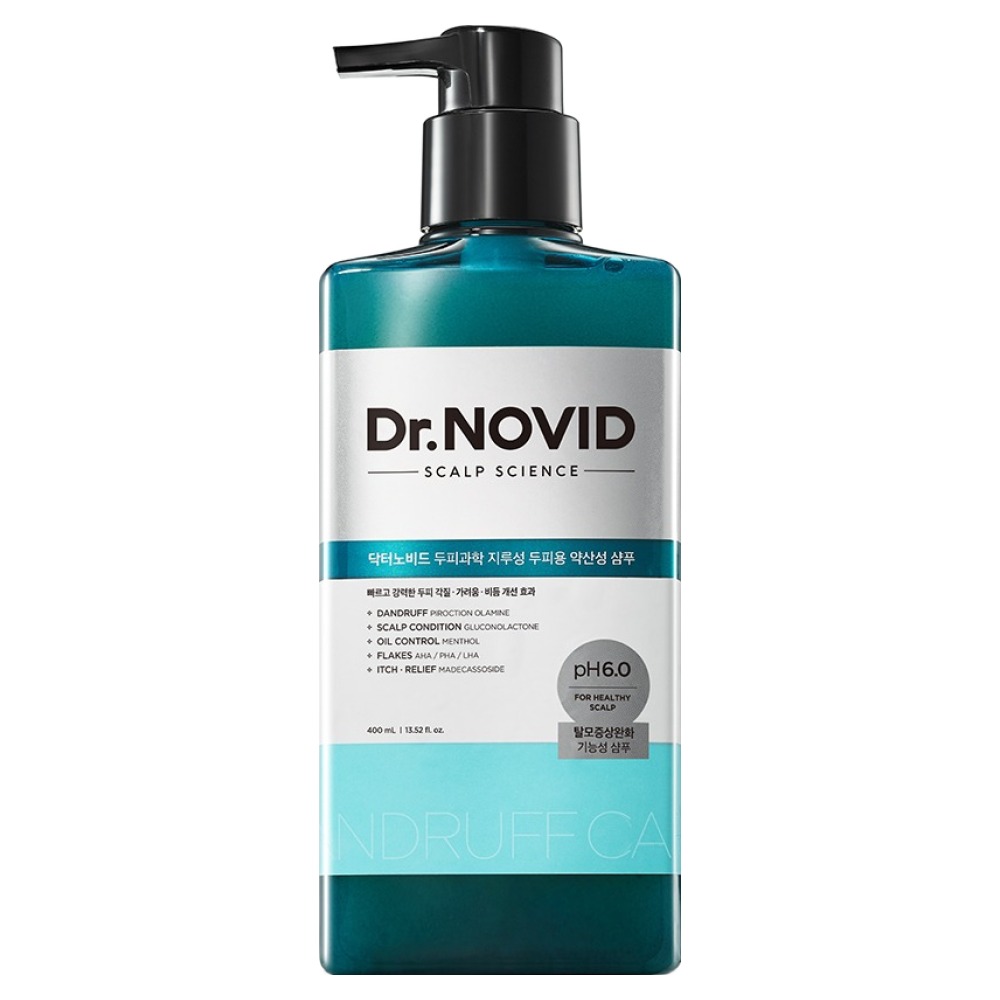 (체험딜)엘라스틴 닥터노비드 탈모증상완화 지루성두피용 약산성 비듬 샴푸 50ml (990원) (무료)