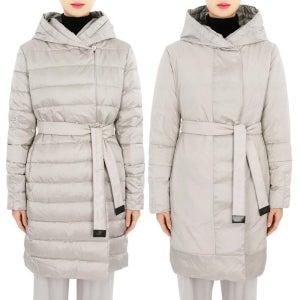 막스마라 여성 노베프 리버시블 벨트 패딩 코트(연베이지) 2529496055600 009