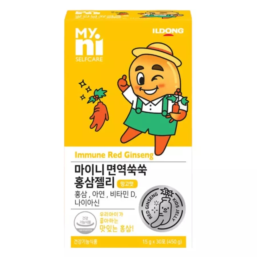 마이니 면역쑥쑥 홍삼젤리 망고맛