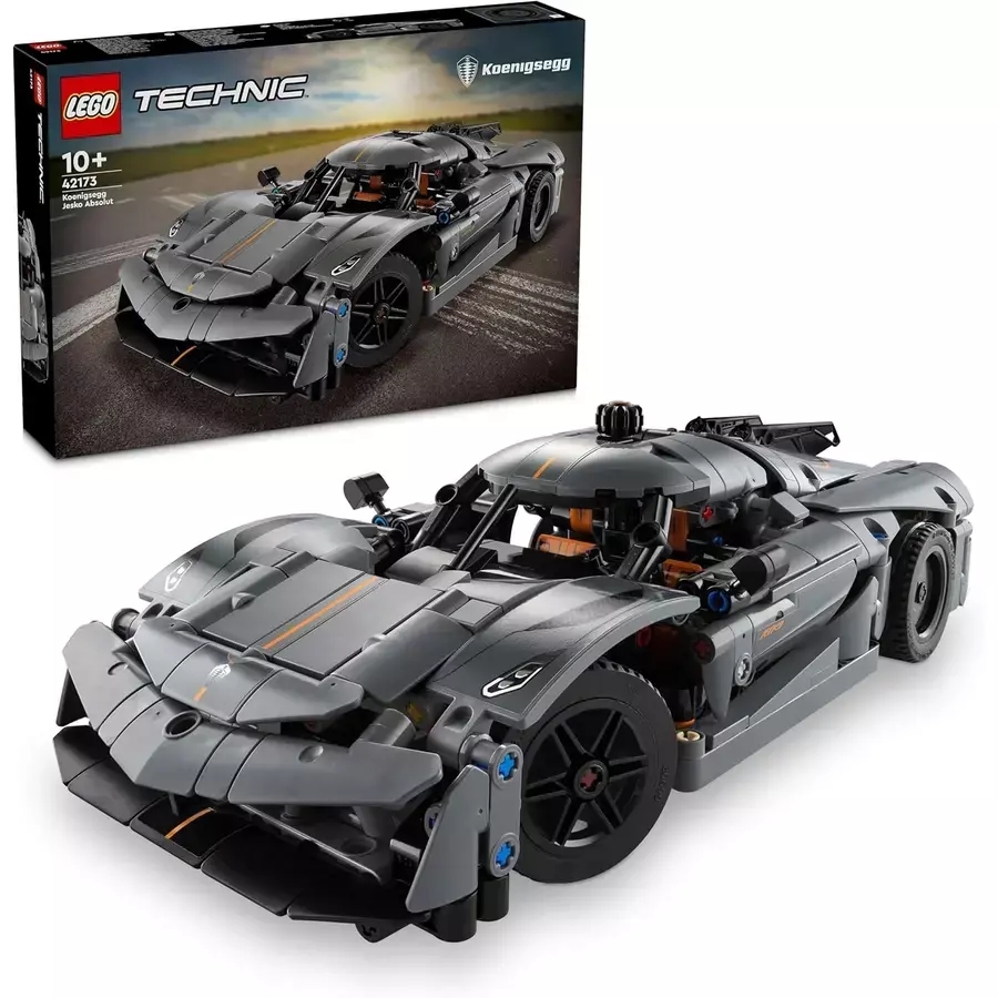 레고 테크닉 Koenigsegg Jesko 회색 42173