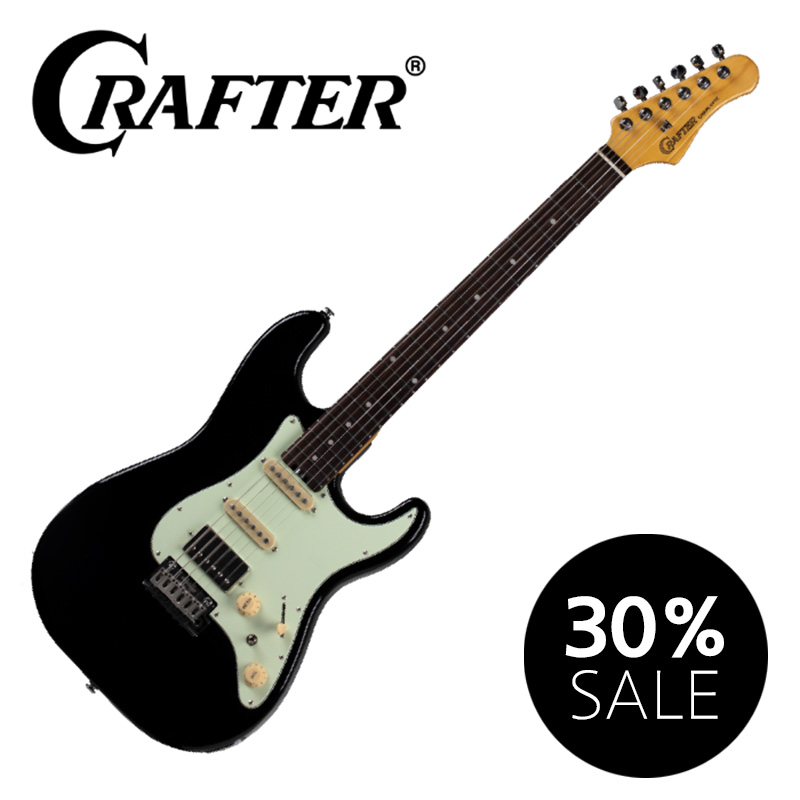 Crafter 크래프터 일렉기타 Charlotte RW Black