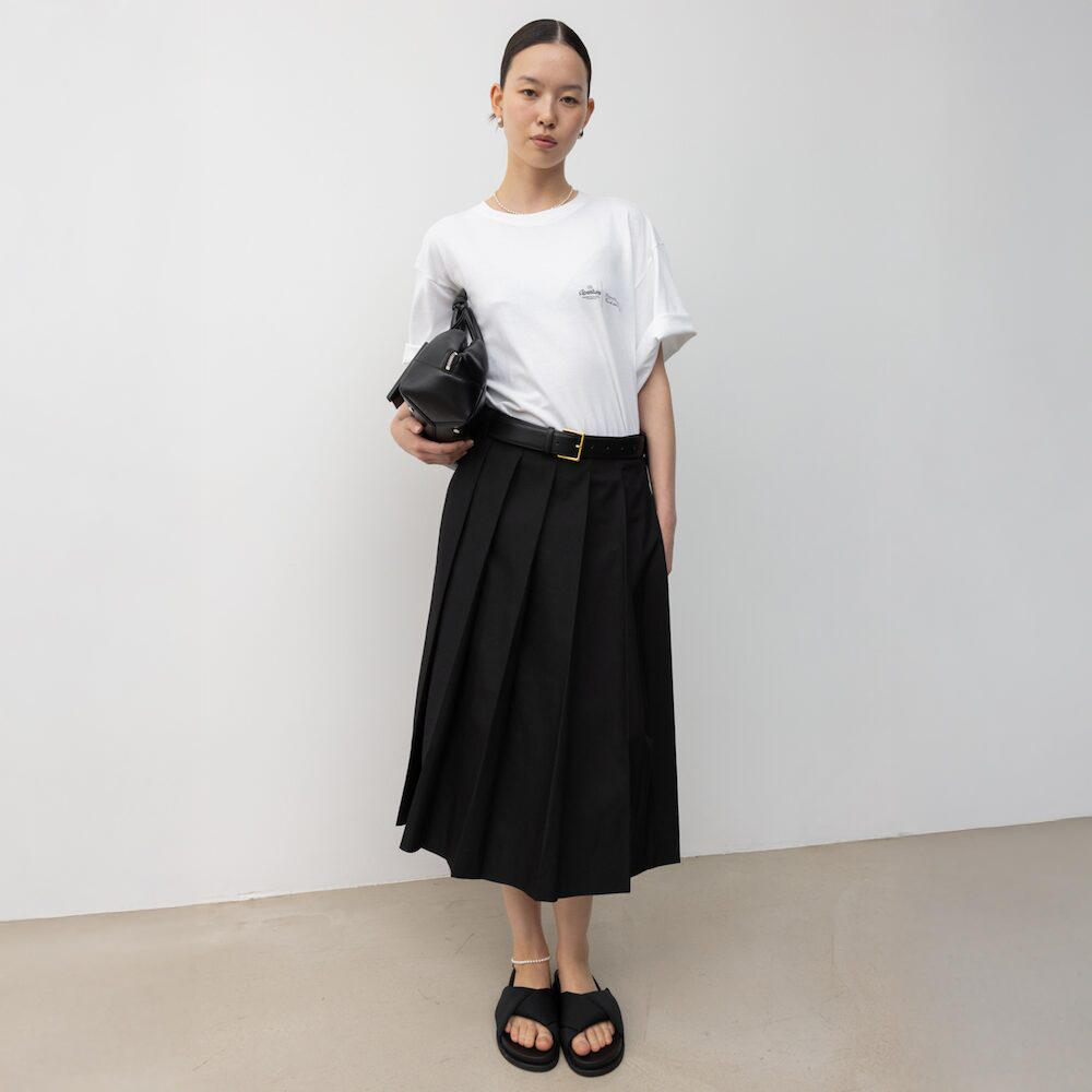 디애퍼처 Katie Pleated Skirt