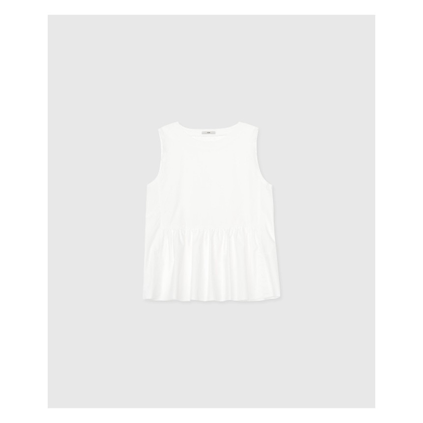 니히 Washed cotton sleeveless NH26S1TS02