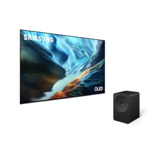 삼성전자 2026 OLED SH90 (195cm) 풀 모션 슬림핏 벽걸이형+뮤직 스튜디오 7 LS70H KQ77SH90-WL7