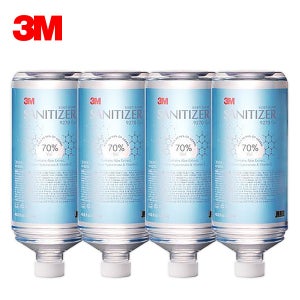 3M 리필 손소독제 에탄올 70% 1200ml x4개 9270