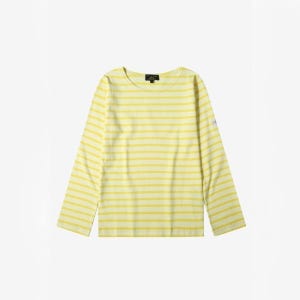 [롯데백화점] 르몽생미셸 여성 티셔츠 (W)TILDA – Marinière with long sleeves_Yellow_LST_A0TS32WYL10 LE1221648466