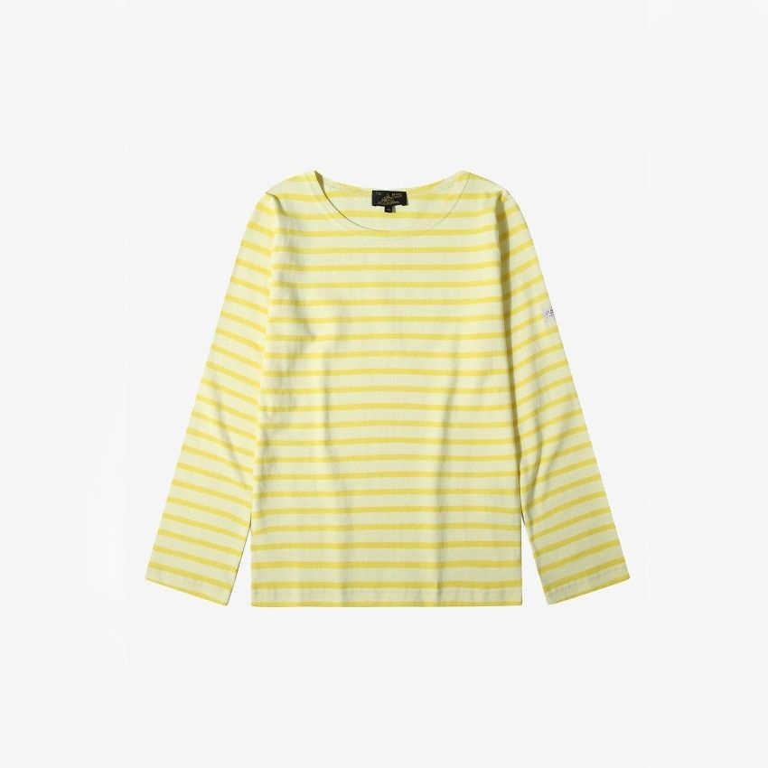 [롯데백화점] 르몽생미셸 여성 티셔츠 (W)TILDA – Marinière with long sleeves_Yellow_LST_A0TS32WYL10 LE1221648466