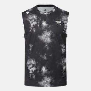 [데상트] 트레이닝 워싱 슬리브리스 블랙 SR221TST51 SR221TST51_BLK0