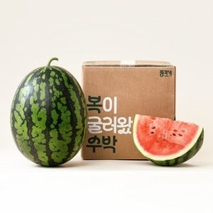 총각네 우곡 수박 7 - 8kg 내외 (12brix)