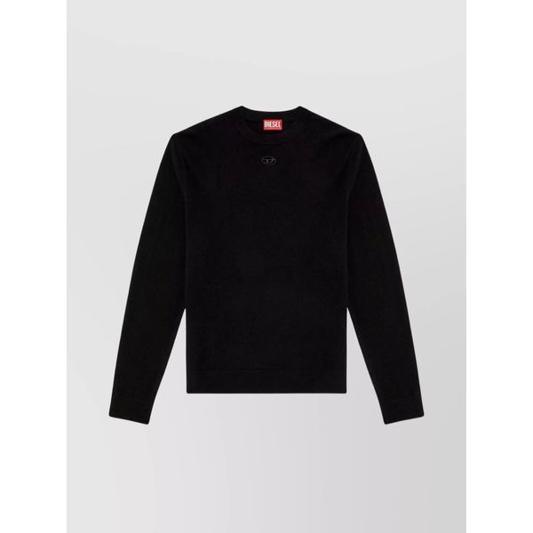 디젤 캐시미어 울 레귤러핏 점퍼 A124360GEAY 9XX BLACK 남성 FW24