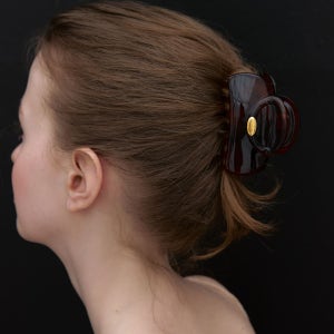[미메시] French Dome Hair Claw Clip (2color)