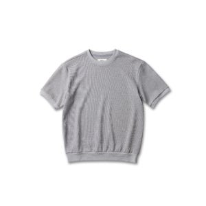 [테일러채드] 택타일 와플 크루넥 (그레이) T-SHIRT