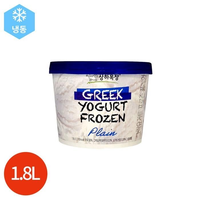상하목장 프로즌그릭요거트 Delight 플레인
