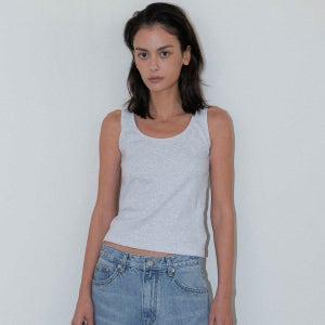 [이브세이지] [3차 리오더] Ribbed tank top (Melange)