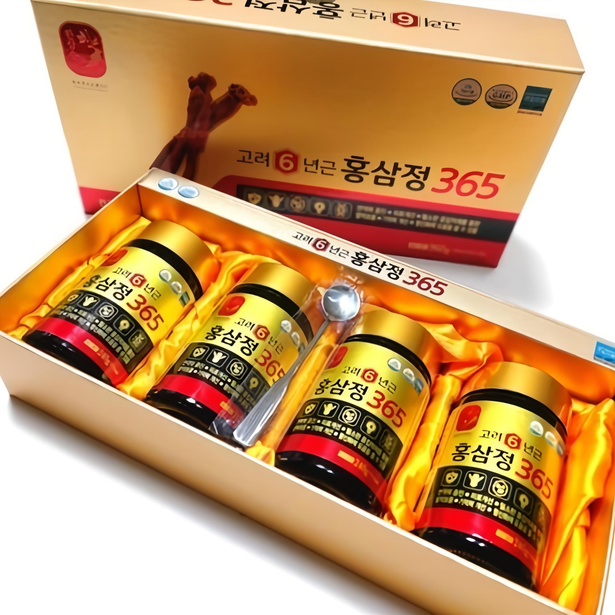 [대한홍삼진흥공사] <b>6년근 고려홍삼정</b>365 <b>240G</b> 2개