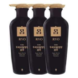 (려) 려 진생보 두피모발영양 샴푸 400ml x3