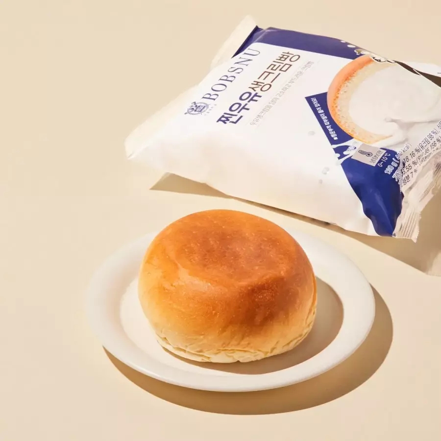 밥스누 찐우유생크림빵