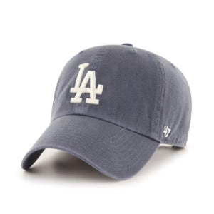 [47브랜드] MLB모자 다저스 네이비빈티지 화이트빅로고