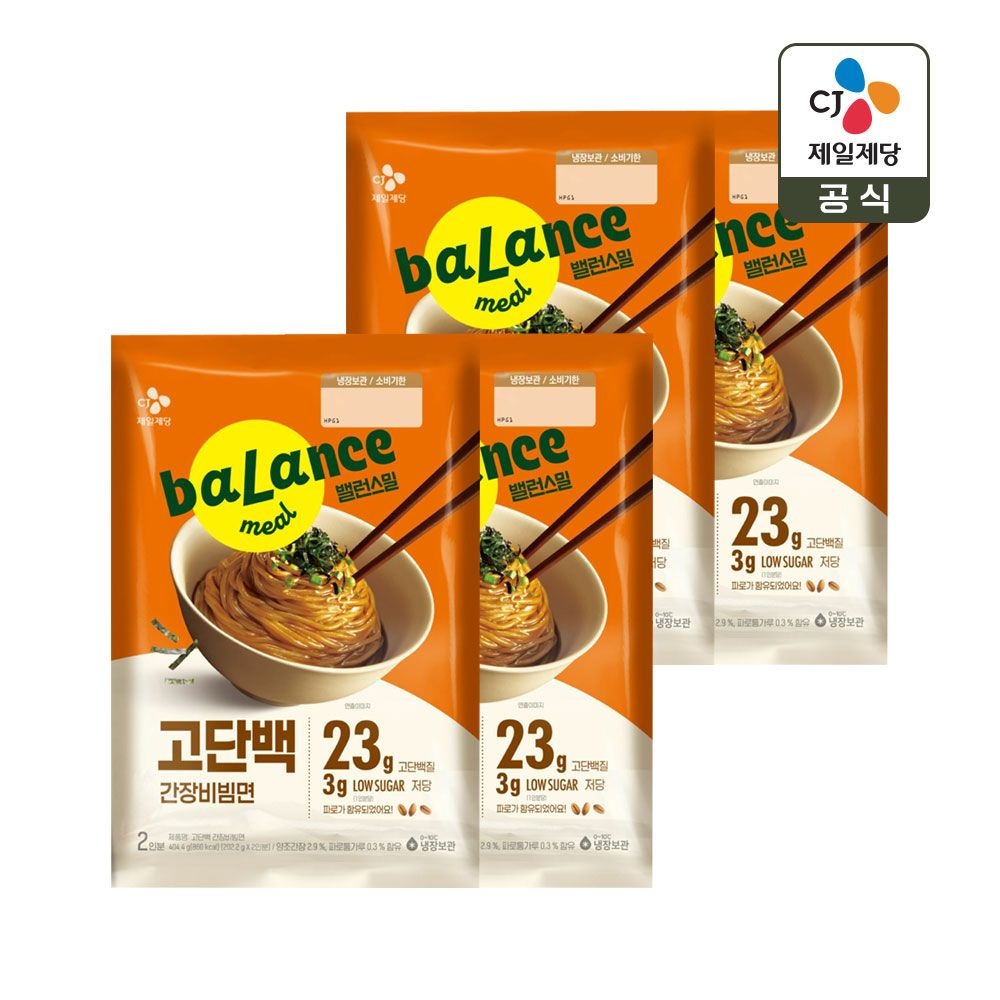 밸런스밀 고단백 간장 비빔면
