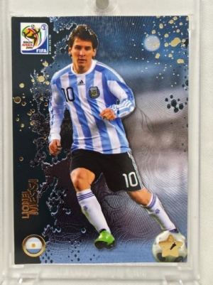 2010 PANINI WORLD CUP PREMIUM 파니니 리오넬 메시 남아공 월드컵 아르헨티나 국가대표 축구 카드 ★