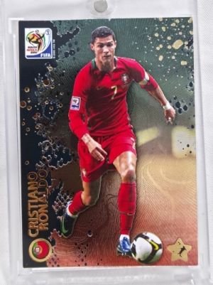 2010 PANINI WORLD CUP PREMIUM 파니니 크리스티아누 호날두 남아공 월드컵 포르투갈 국가대표 축구 카드 ★