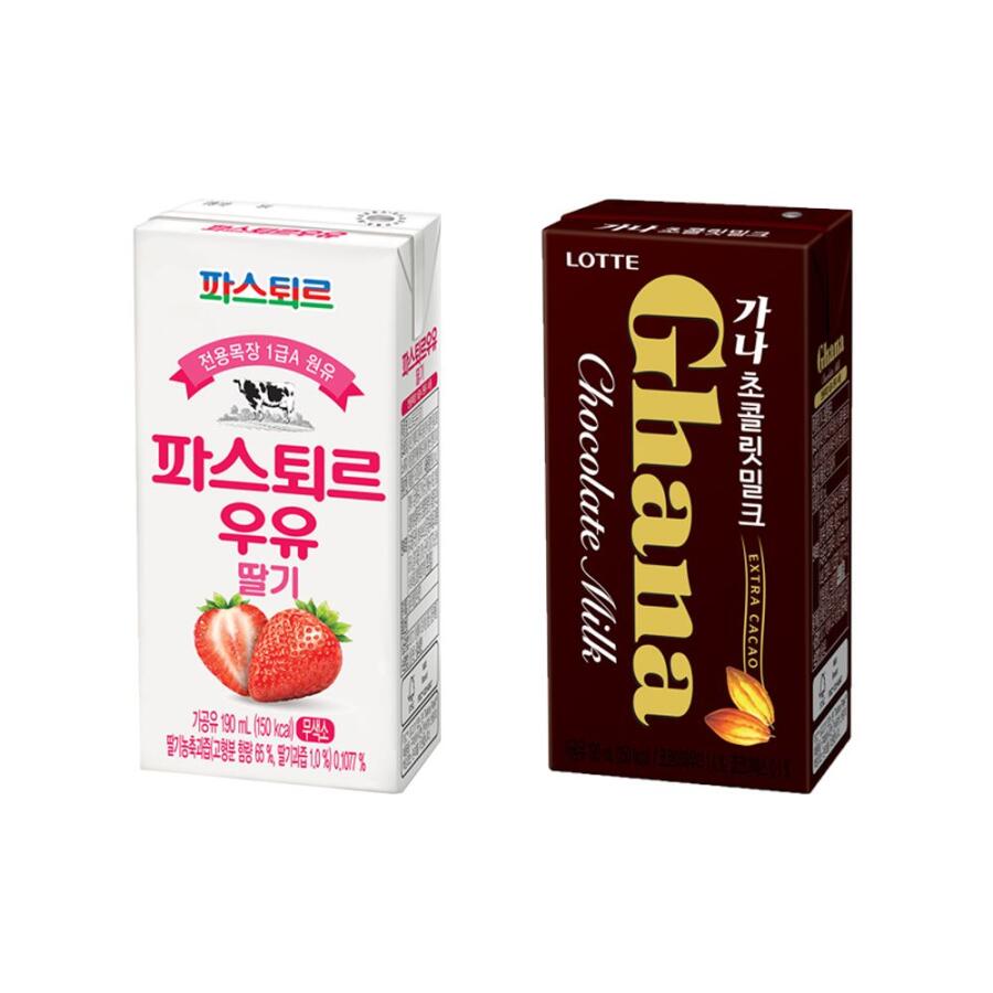 파스퇴르멸균 딸기우유