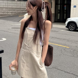 [무료배송]헤츠미 오버롤 원피스