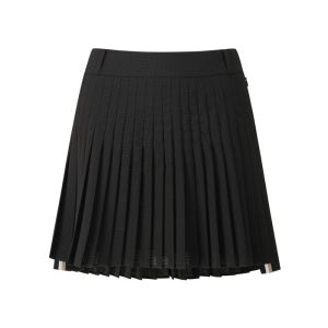 보스골프 에어닷 플리츠 스커트 WOMAN BLACK