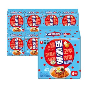 농심 배홍동 비빔면 32봉[여름,배홍동,봉지라면,비빔면,비빔라면,농심,배홍동비빔면,라면]
